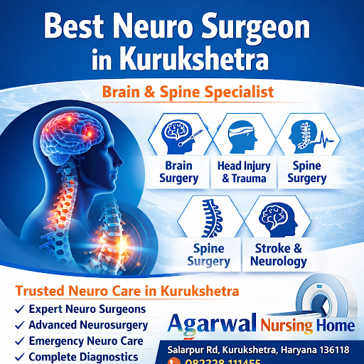 Best Neuro Surgeon in Kurukshetra – Agarwal Nursing Home | Brain & Spine Specialist in Kurukshetra