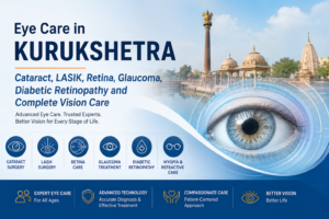 Eye Care in Kurukshetra: Cataract, LASIK, Retina, Glaucoma, Diabetic Retinopathy and Complete Vision Care
